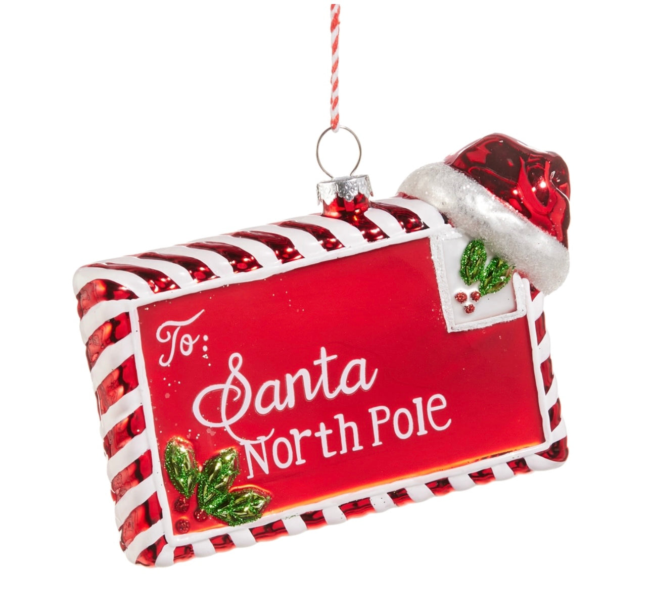 RAZ Santa Letter Ornament