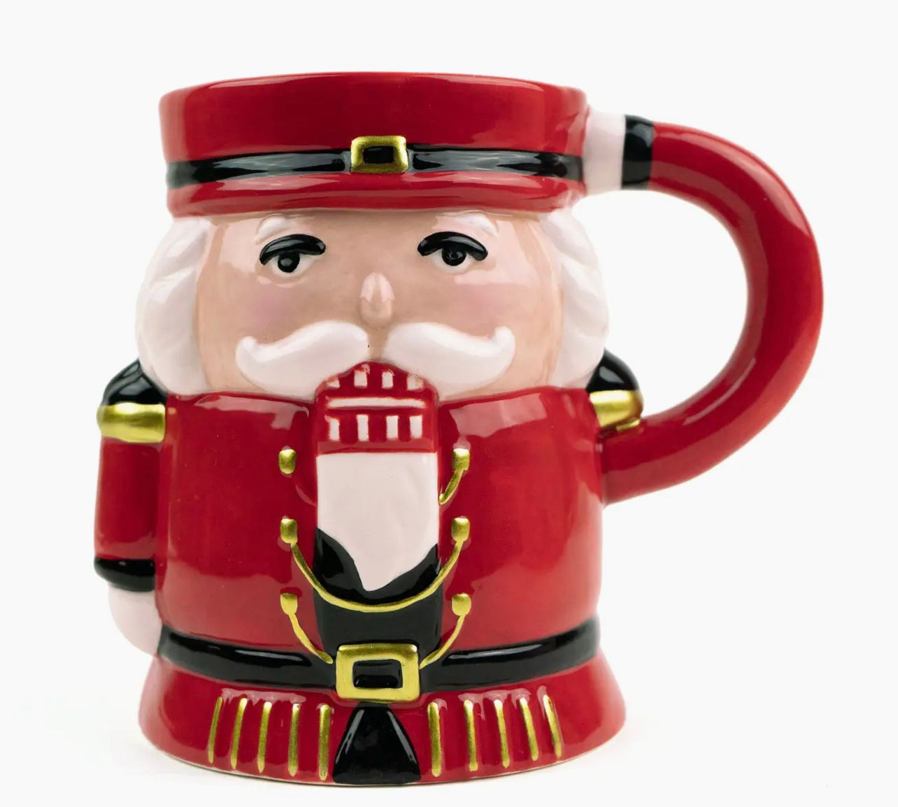 8 Oak Lane Red Nutcracker Coffee Mug