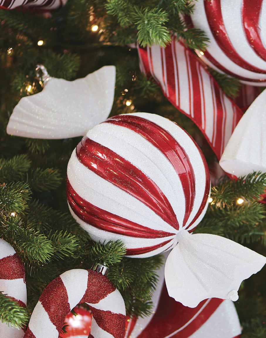 RAZ Peppermint Candy Ornament