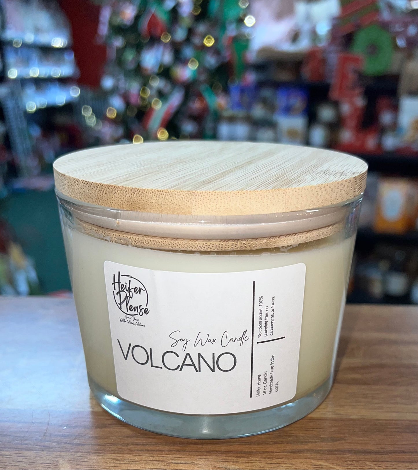 Heifer Please 3 Wick 16oz Candle: Volcano