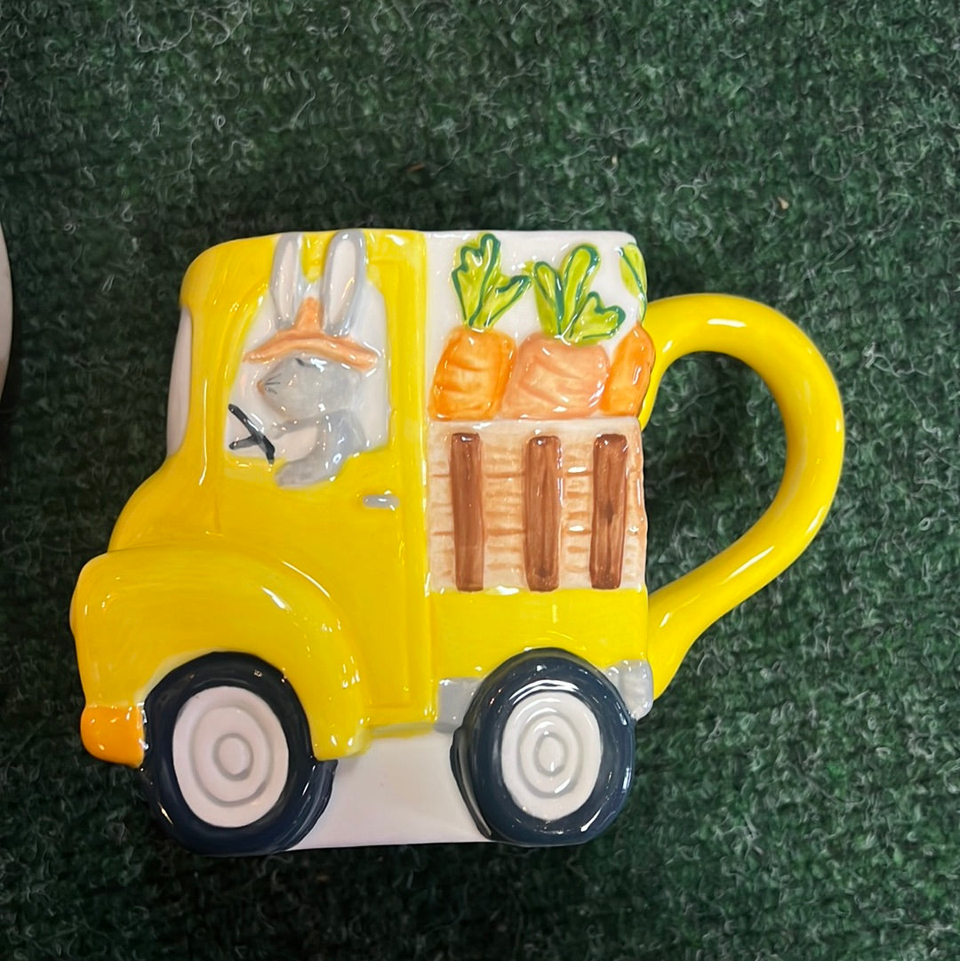 Happy Everything Easter Truck Mug