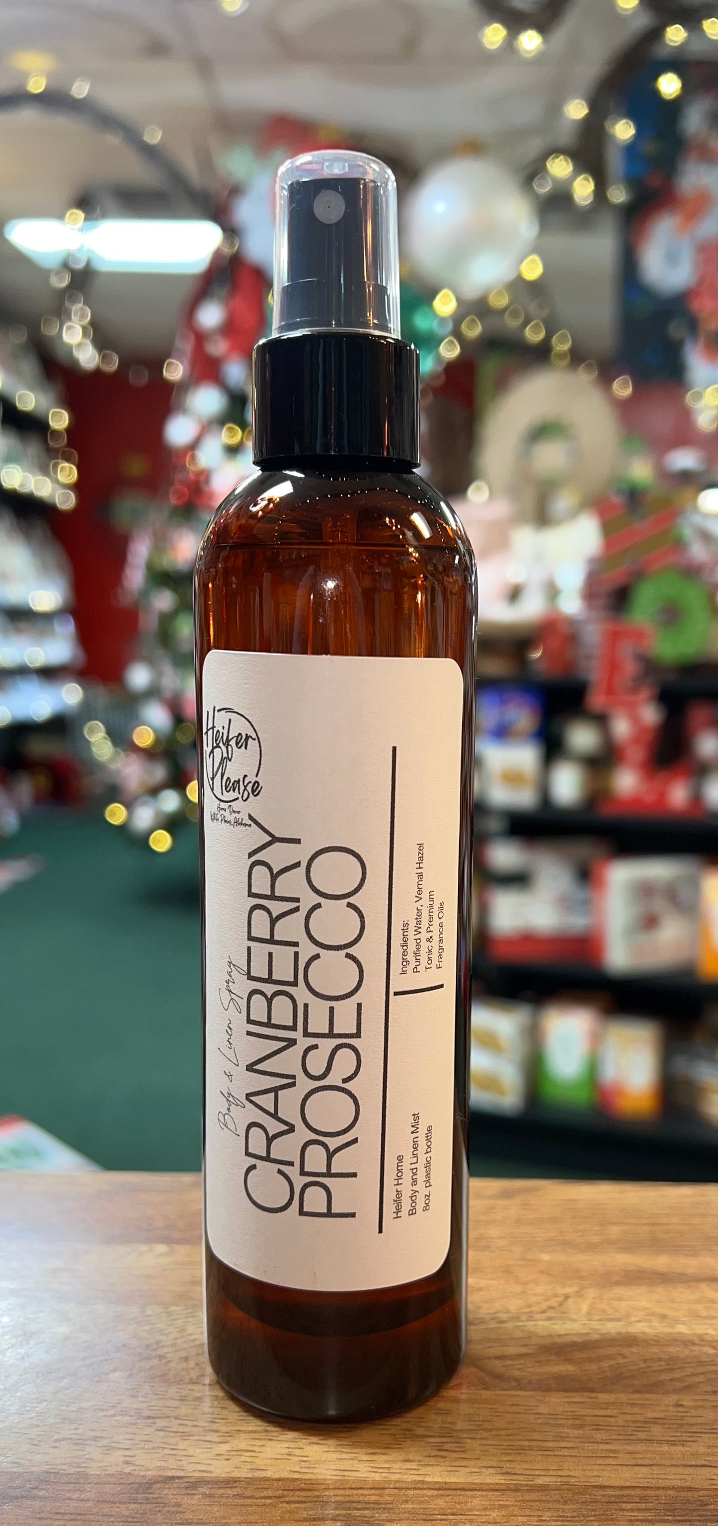 Heifer Please Body & Linen Mist: Cranberry Prosecco