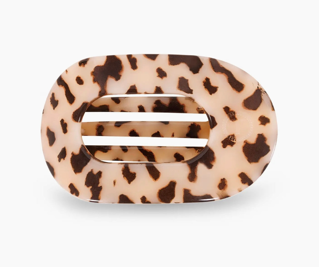 Teleties Blonde Tortoise Flat Clip- Small