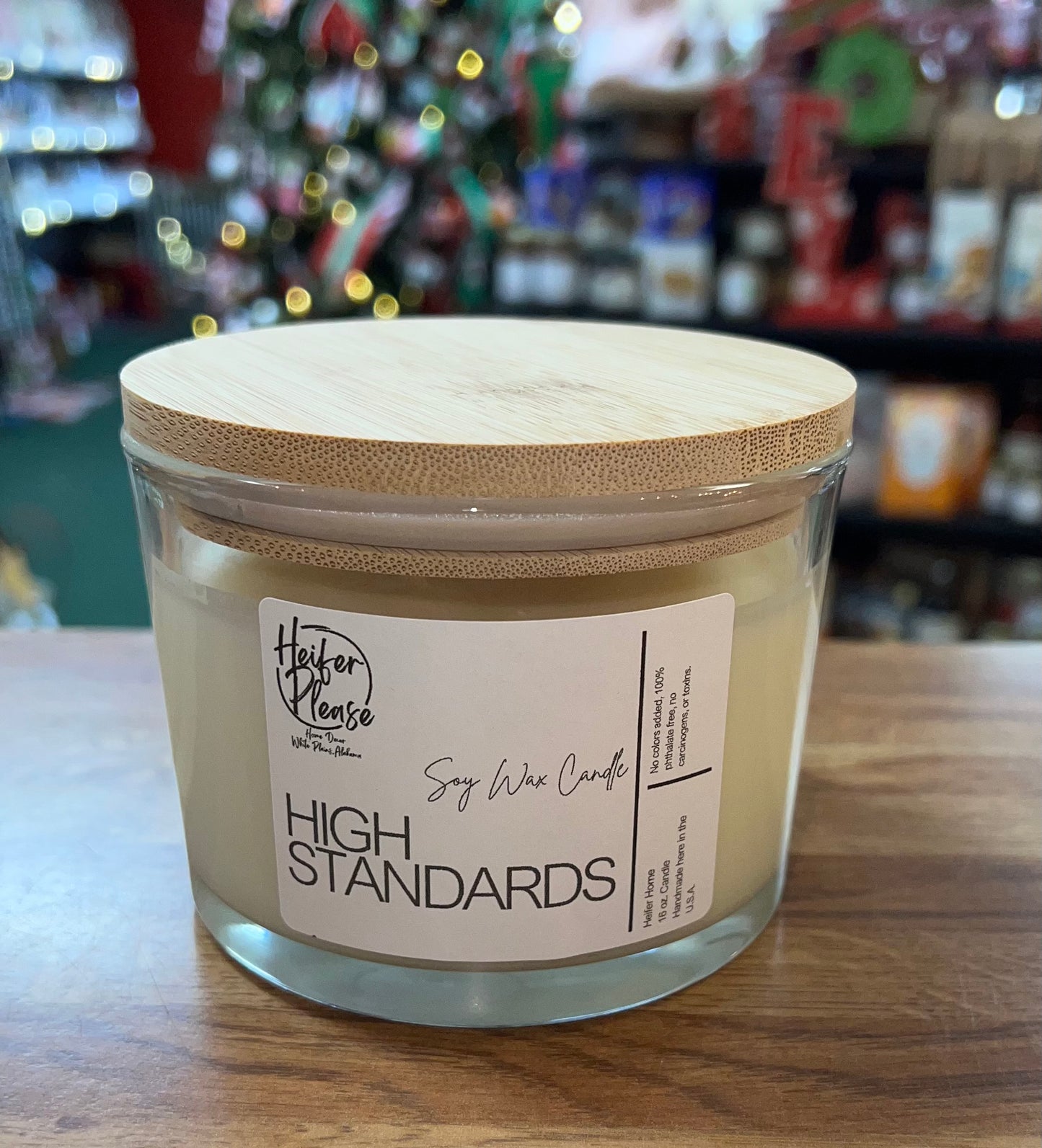 Heifer Please 3 Wick 16oz Candle: High Standards