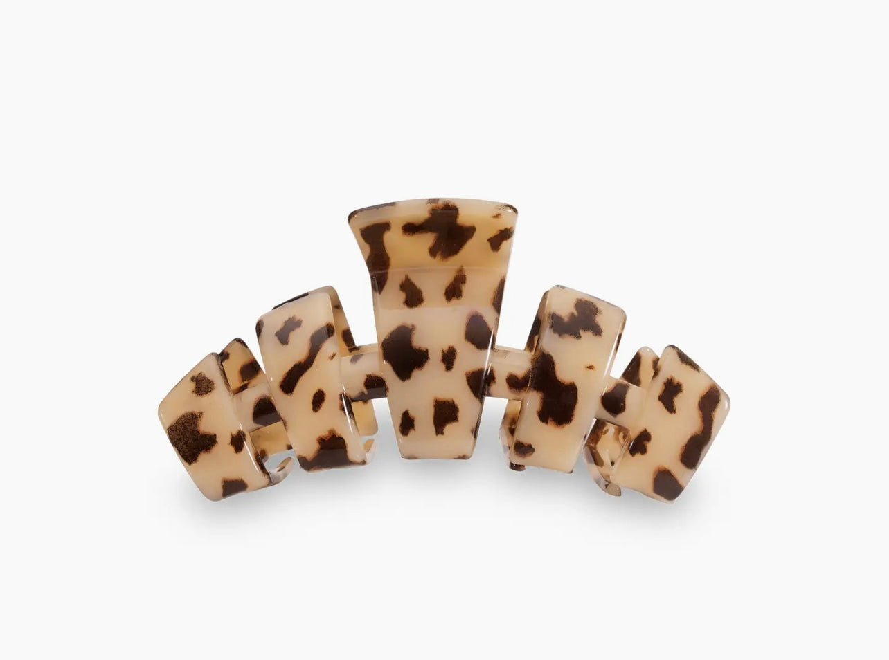 Teleties Classic Hair Clip | Large | Blonde Tortoise