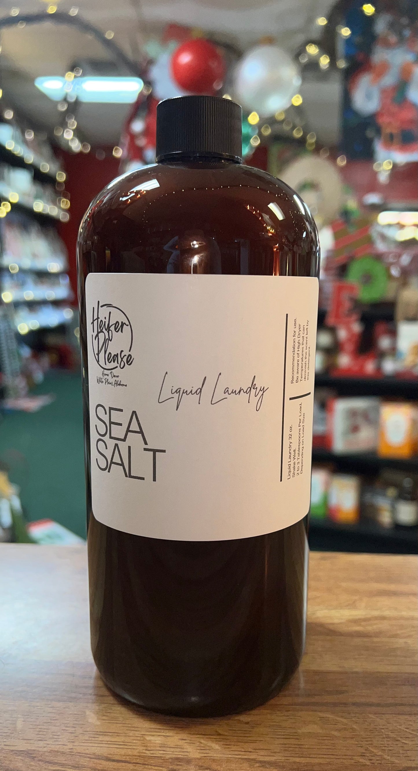 Heifer Please Liquid Laundry: Sea Salt