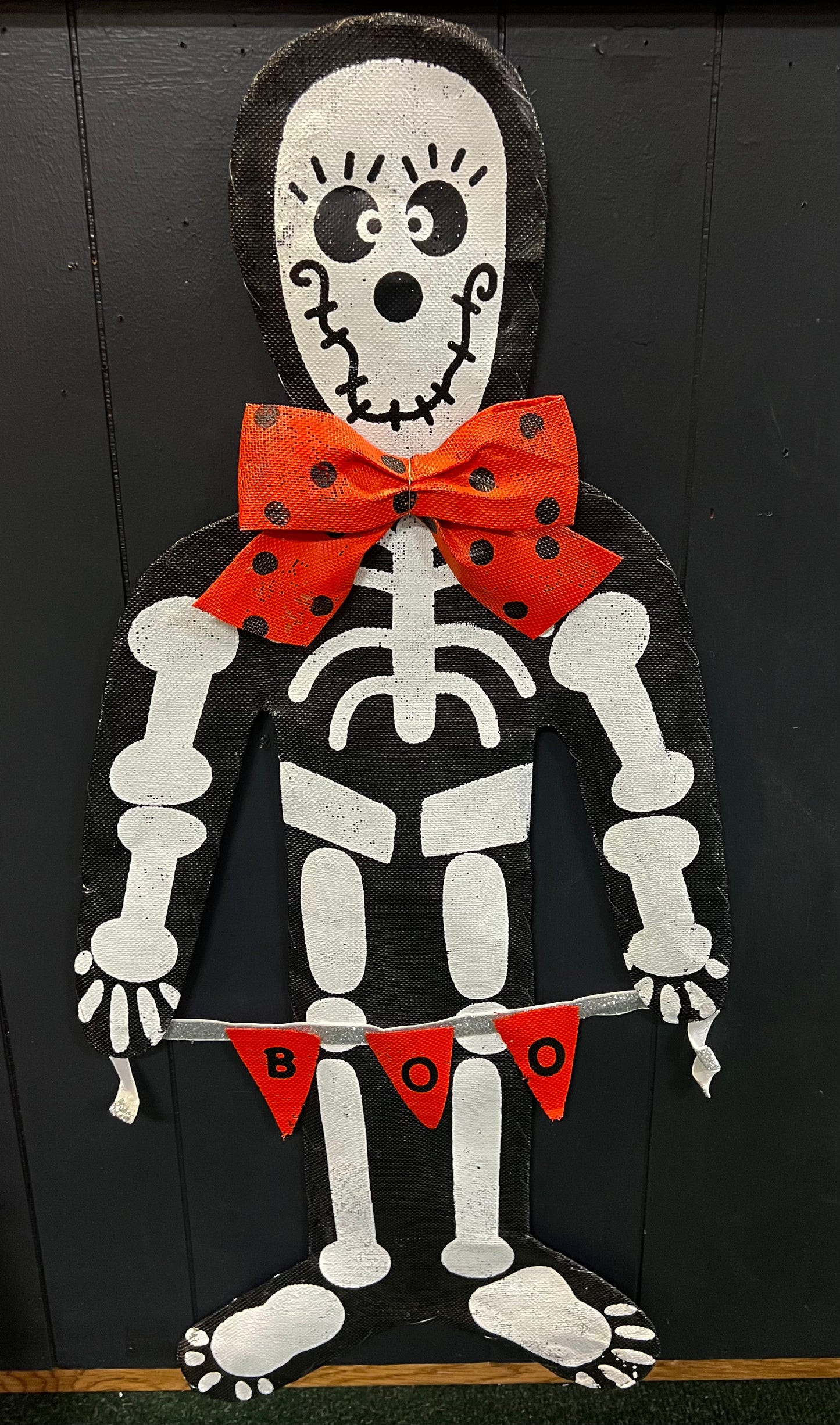 Skeleton Door Screen