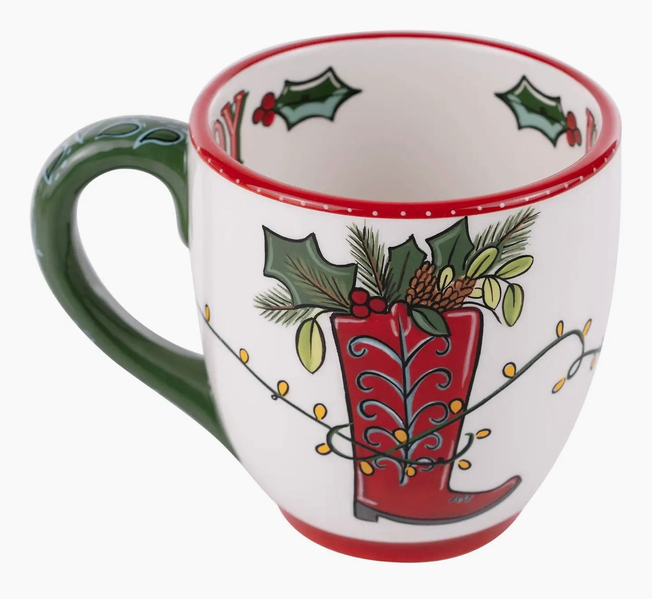 Ho Ho Howdy Santa Mug