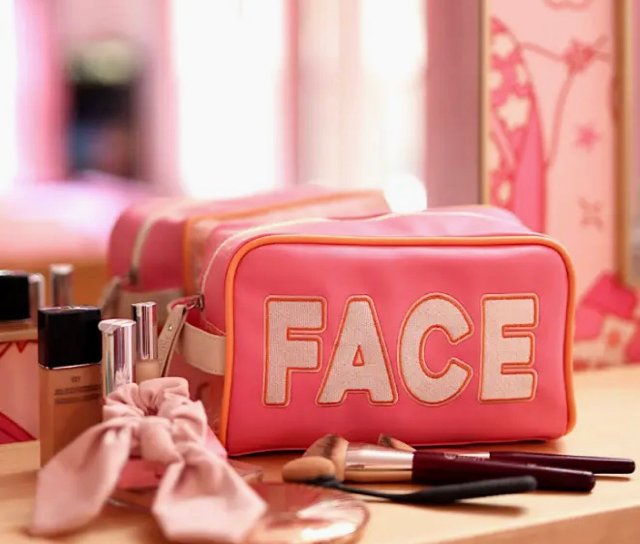 Jadelynn Brooke Cosmetic Bag Face