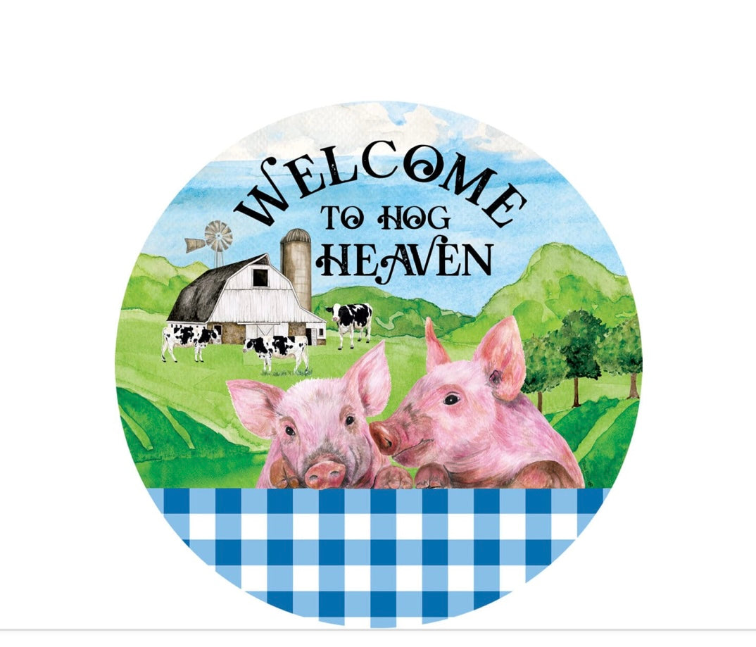 Custom Decor Hog Heaven Sun Catcher