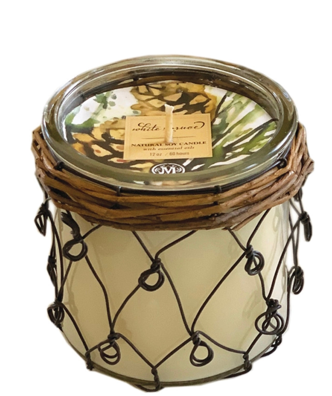 White Spruce Farmhouse 16 oz Soy Candle Mangiacotti Christmas