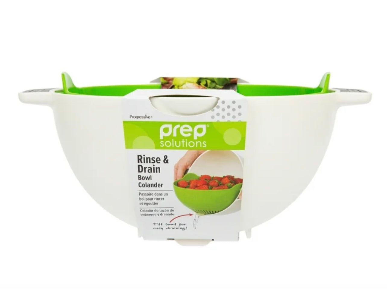 Rinse and Drain Bowl Colander