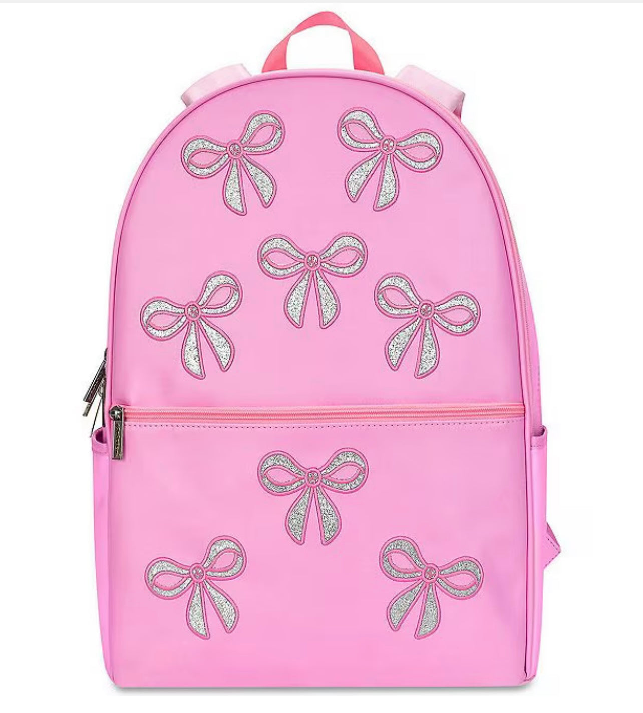 Pink Glitter Bows Backpack