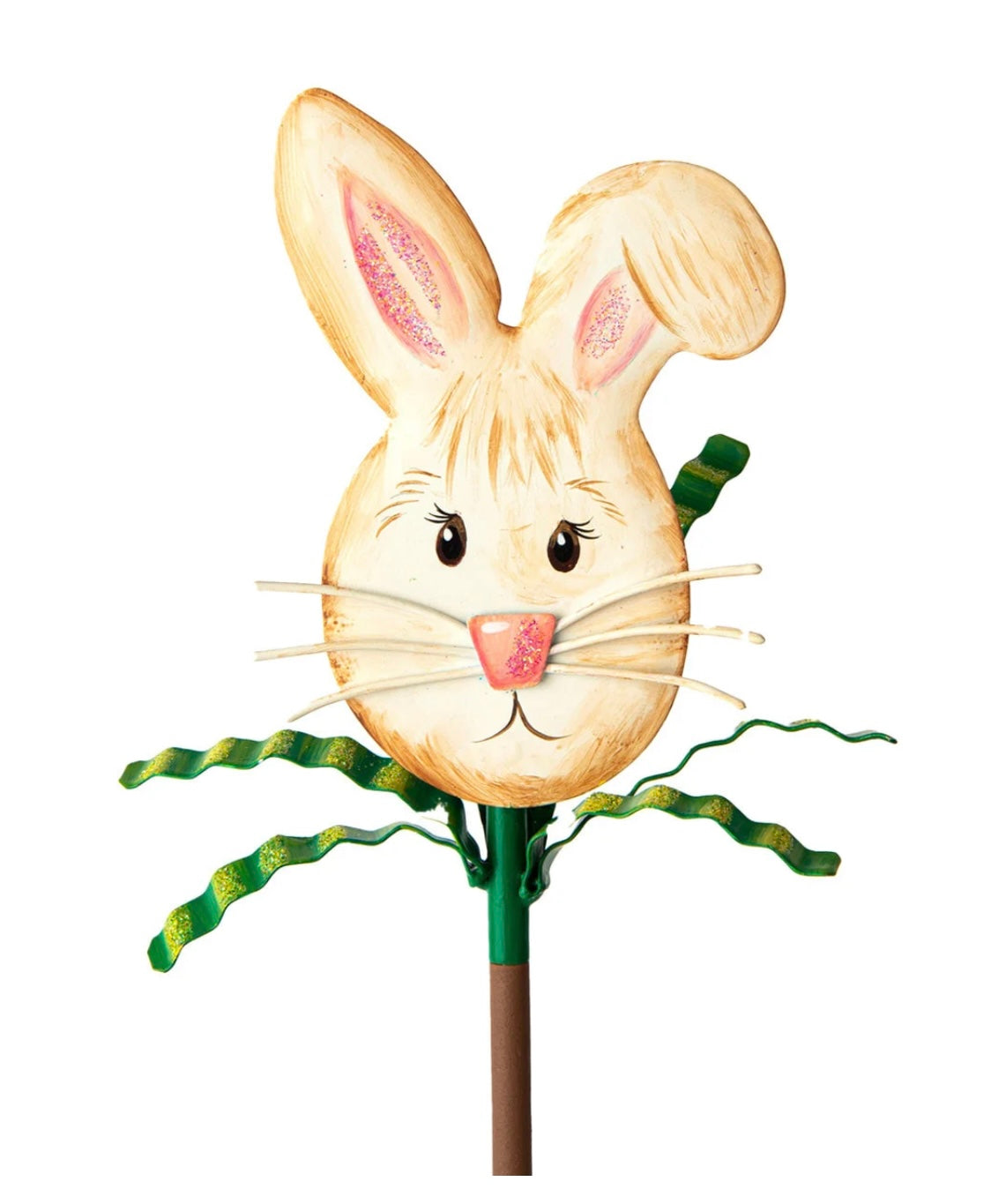 Round Top Collection Rabbit Head Finial