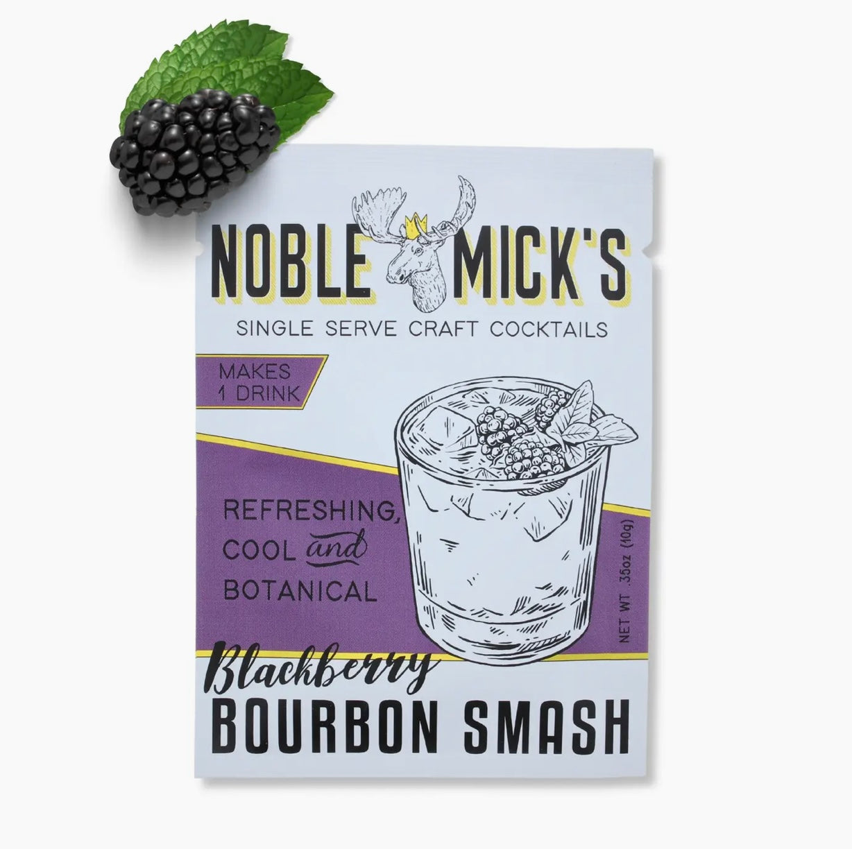 Noble Mick’s Single Serve Packet - BlackBerry Bourbon Smash