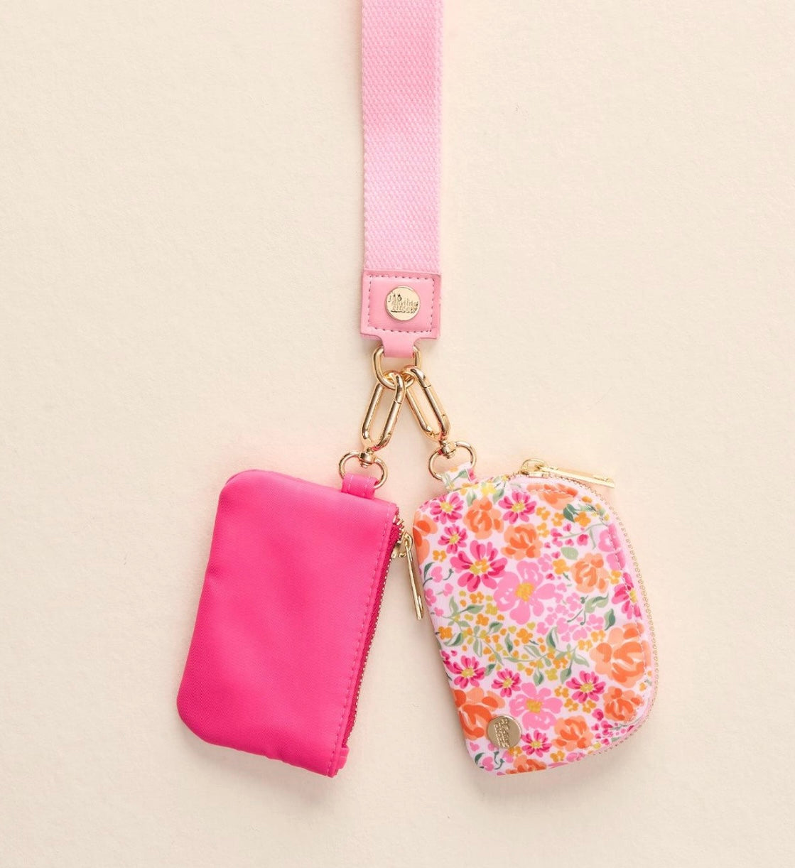 Dynamic Duo Pouch Wristlet Marigold Lane Pink