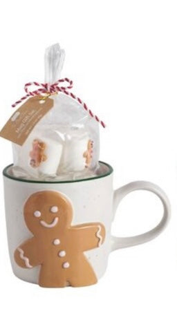 Mud Pie Gingerbread Mug & Marshmallow Set