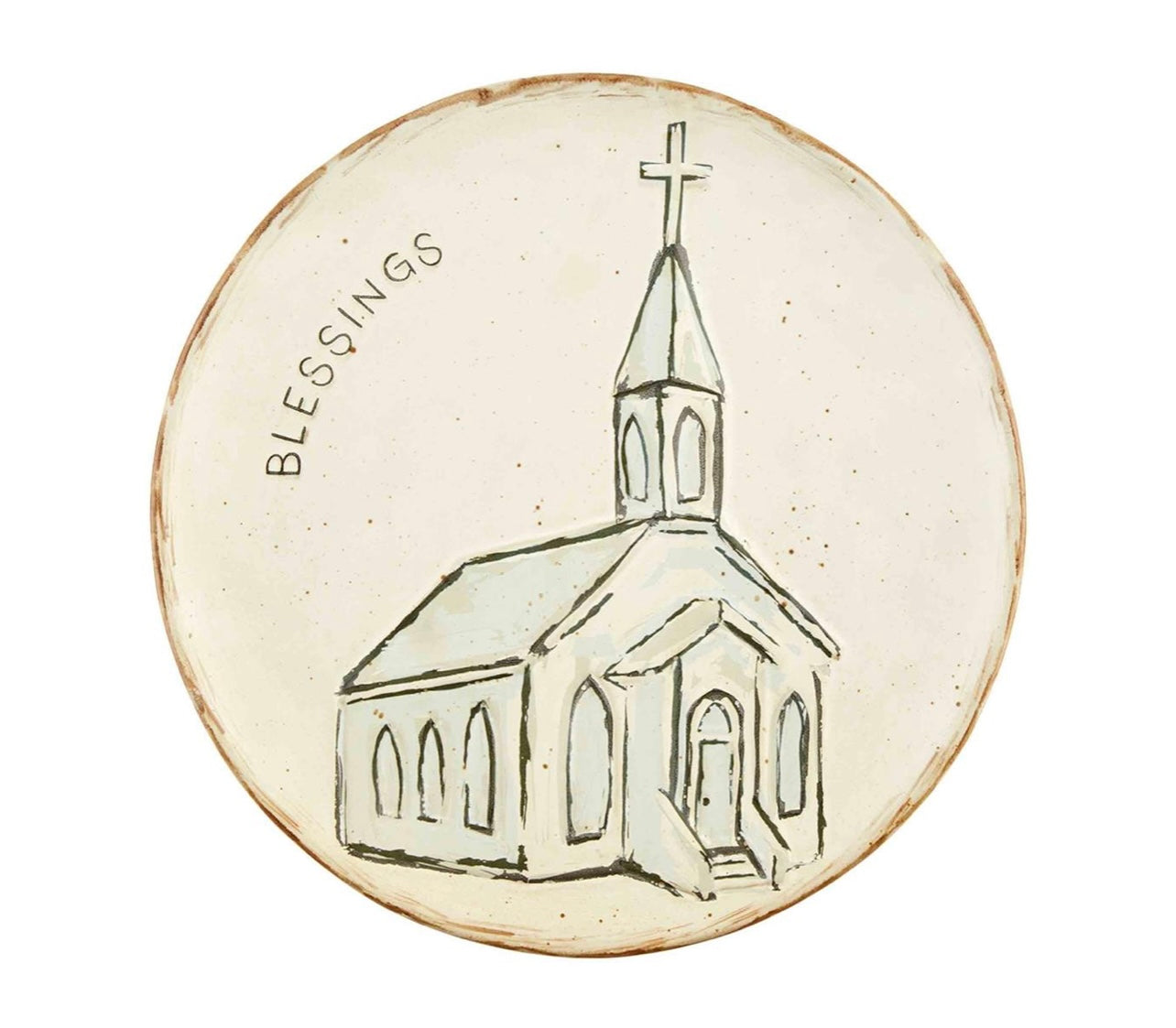 Church Blessing Platter