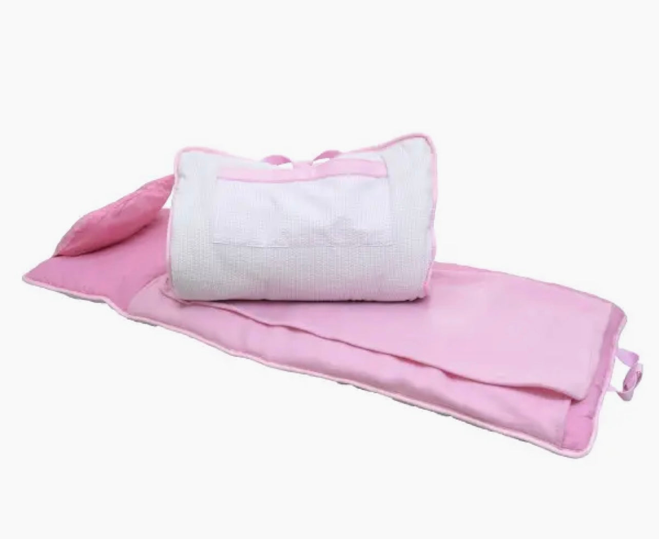 Mint Nap Roll Pink Seersucker