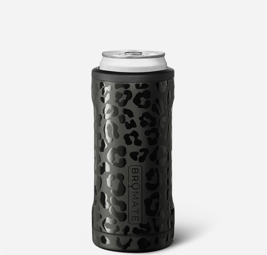Brumate Hopsulator Slim- Onyx Leopard