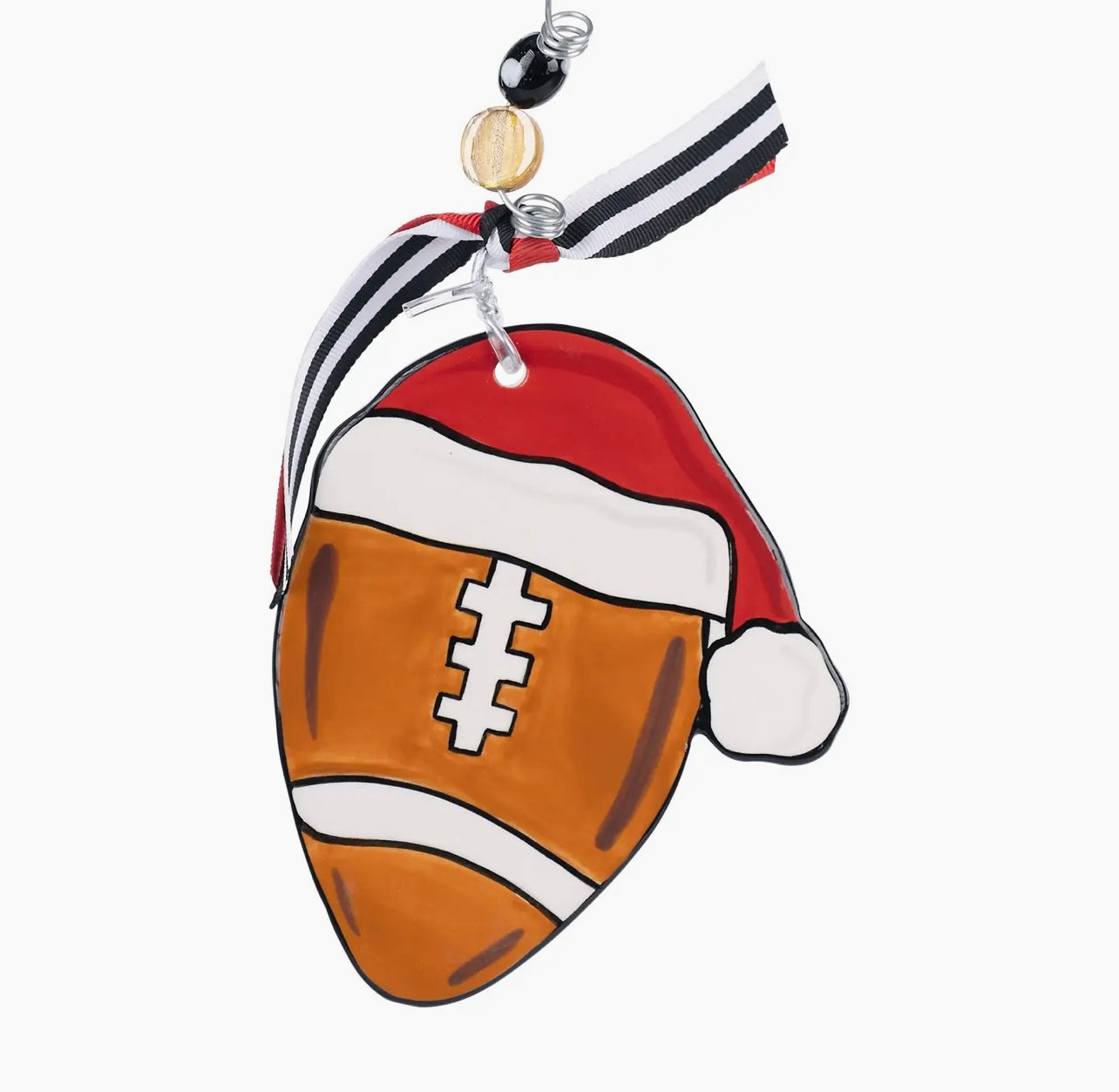 Football Flat Ornament