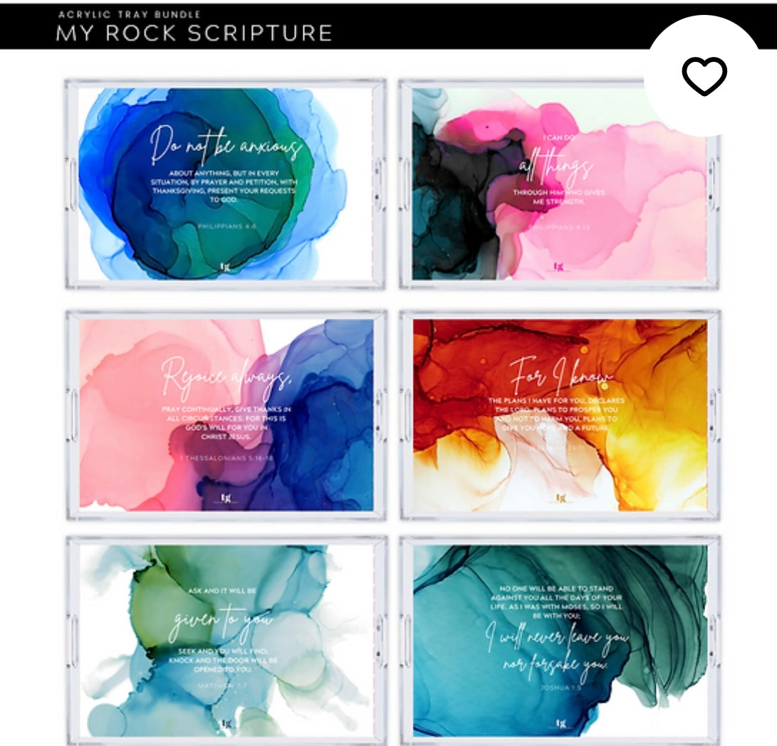 My Rock Scripture Interchangeable Inserts