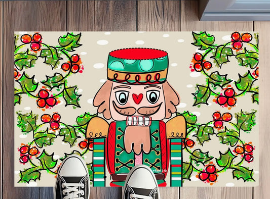 Checkered Nutcracker Rug