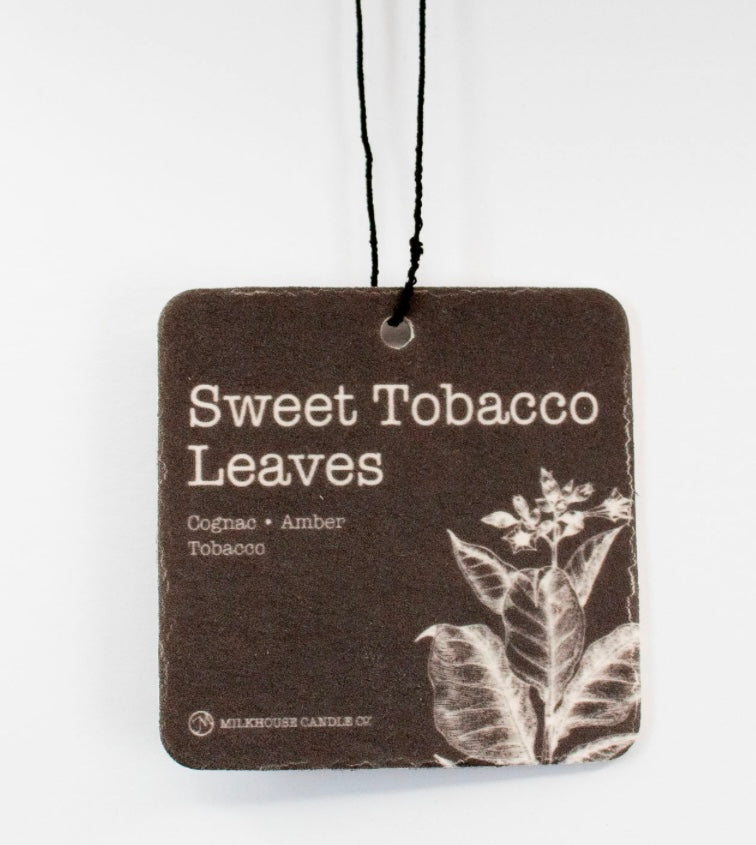 Car Freshener: Sweet Tobacco Leaves