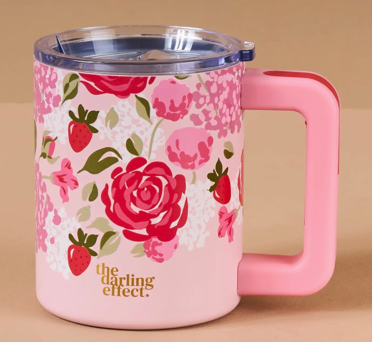 14oz Insulated Mug Rose Garden