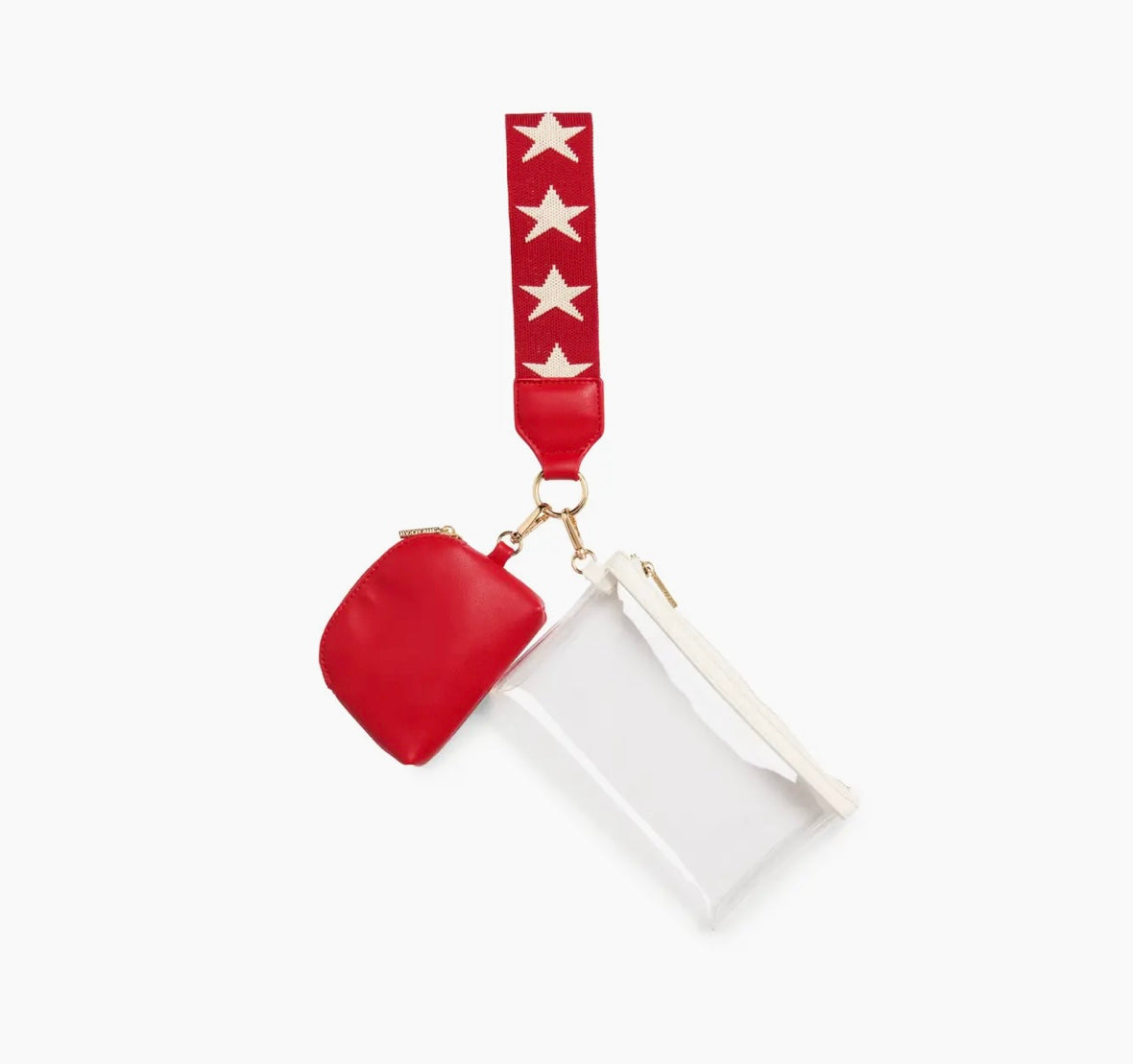 Taylor Mini Wristlet Red