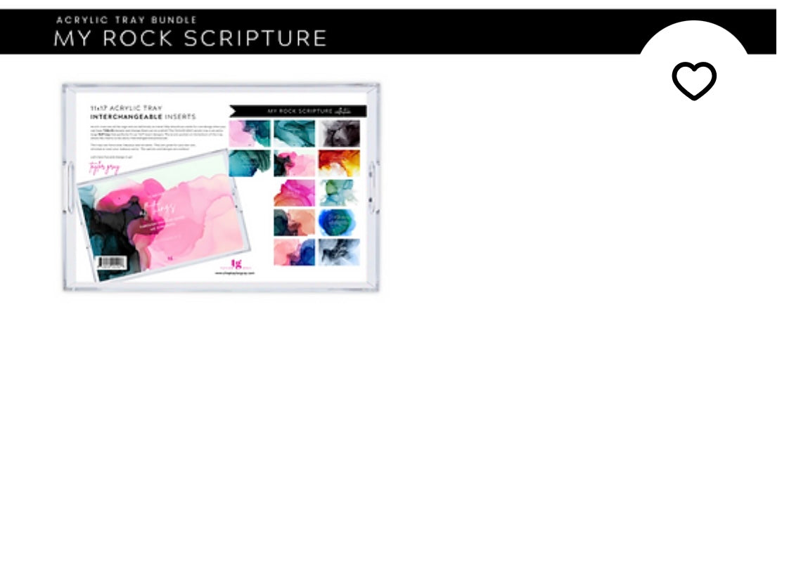 My Rock Scripture Interchangeable Inserts