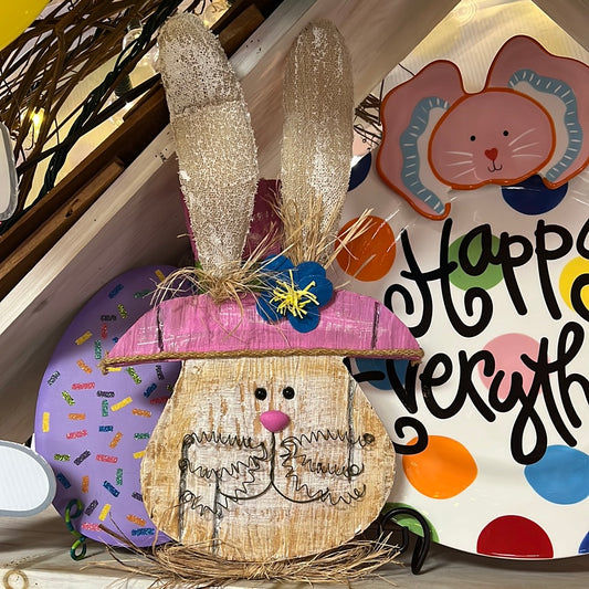 B&B Wooden Easter Bunny