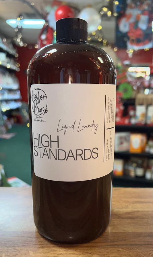 Heifer Please Liquid Laundry: High Standards