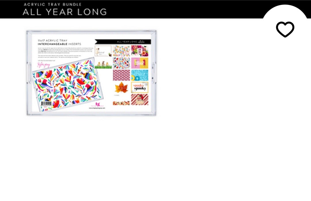 All Year Long Interchangeable Inserts