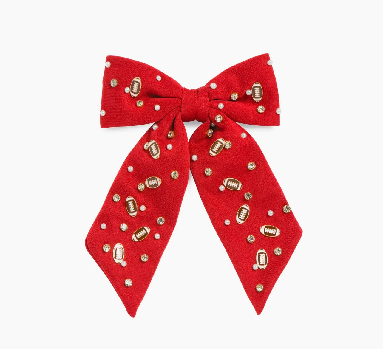 Game Day Charms Bow Clip