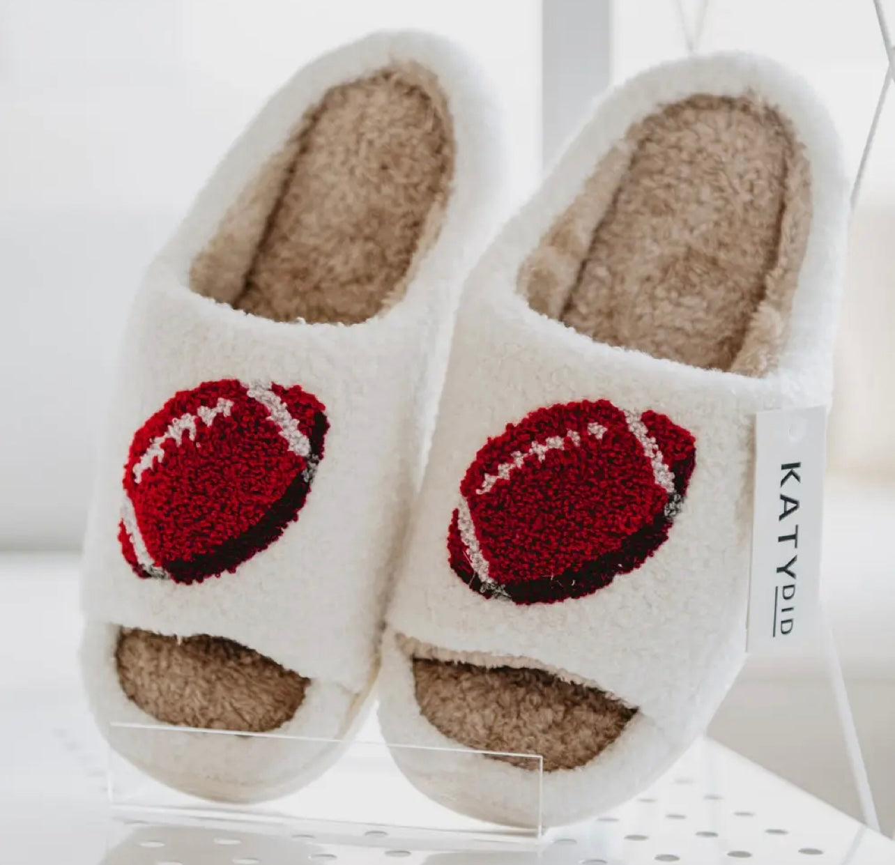 Football Open Toed Slippers- L/XL