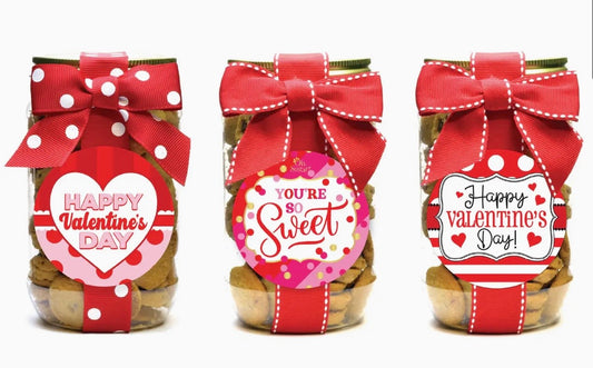 Oh Sugar Valentines Cookies Pint Jar