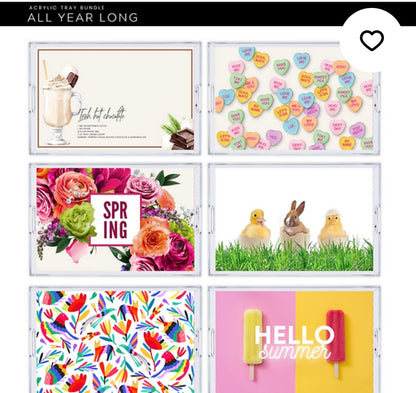 All Year Long Interchangeable Inserts