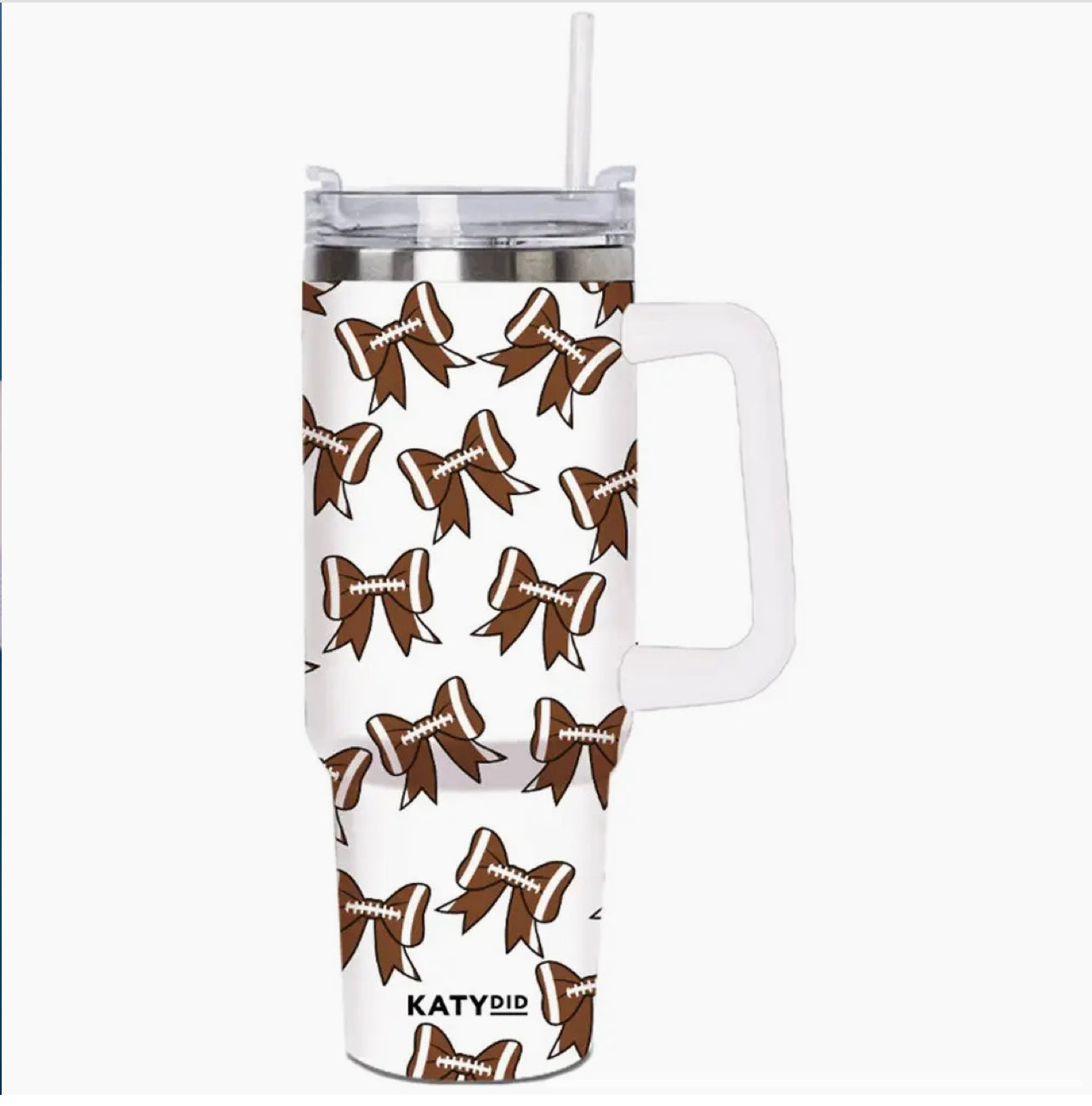 Football Bows Tumbler