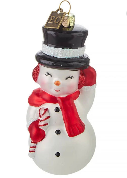 RAZ Snowman Blow Mold Ornament