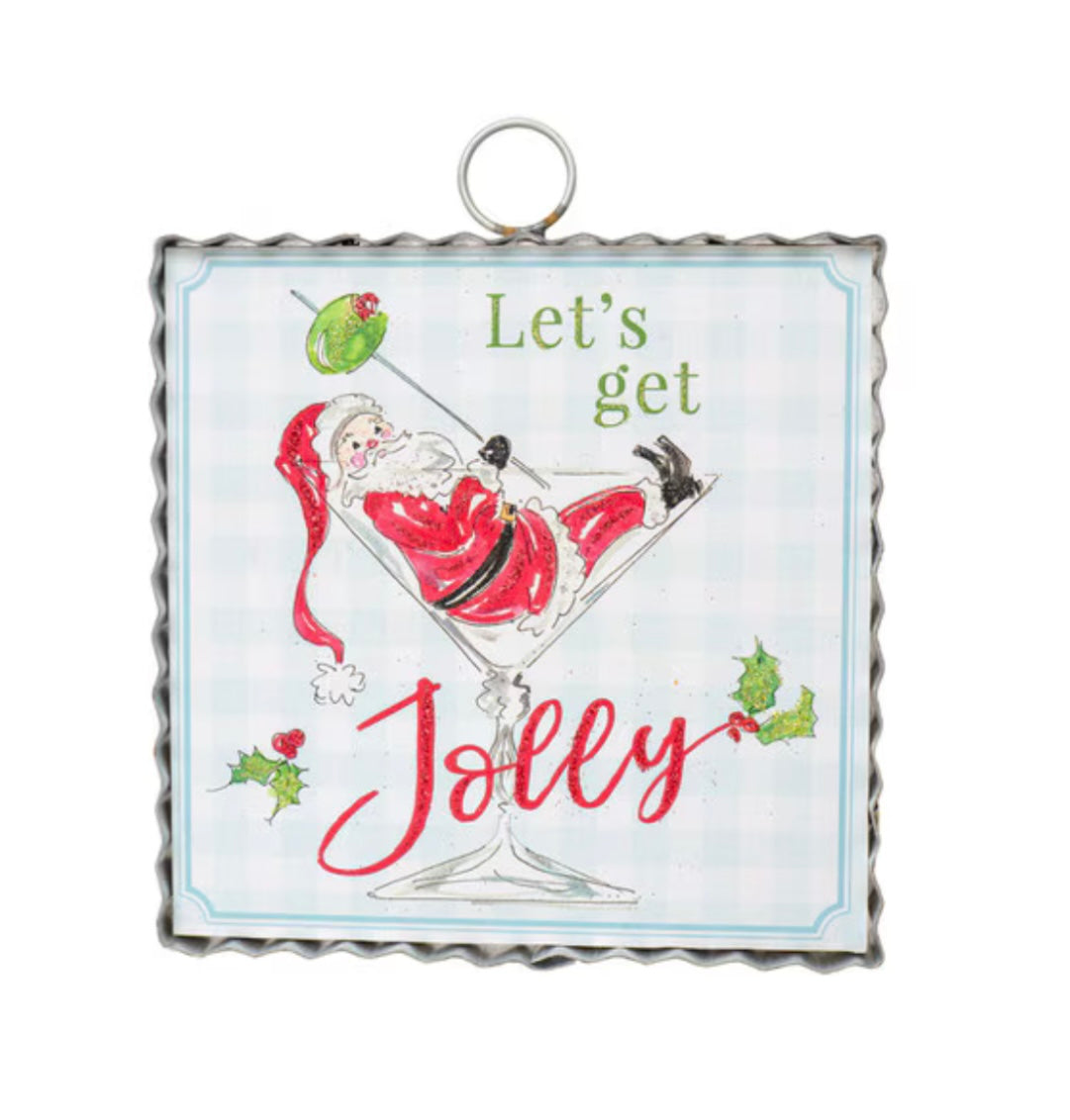 Round Top Mini Gallery Let Get Jolly