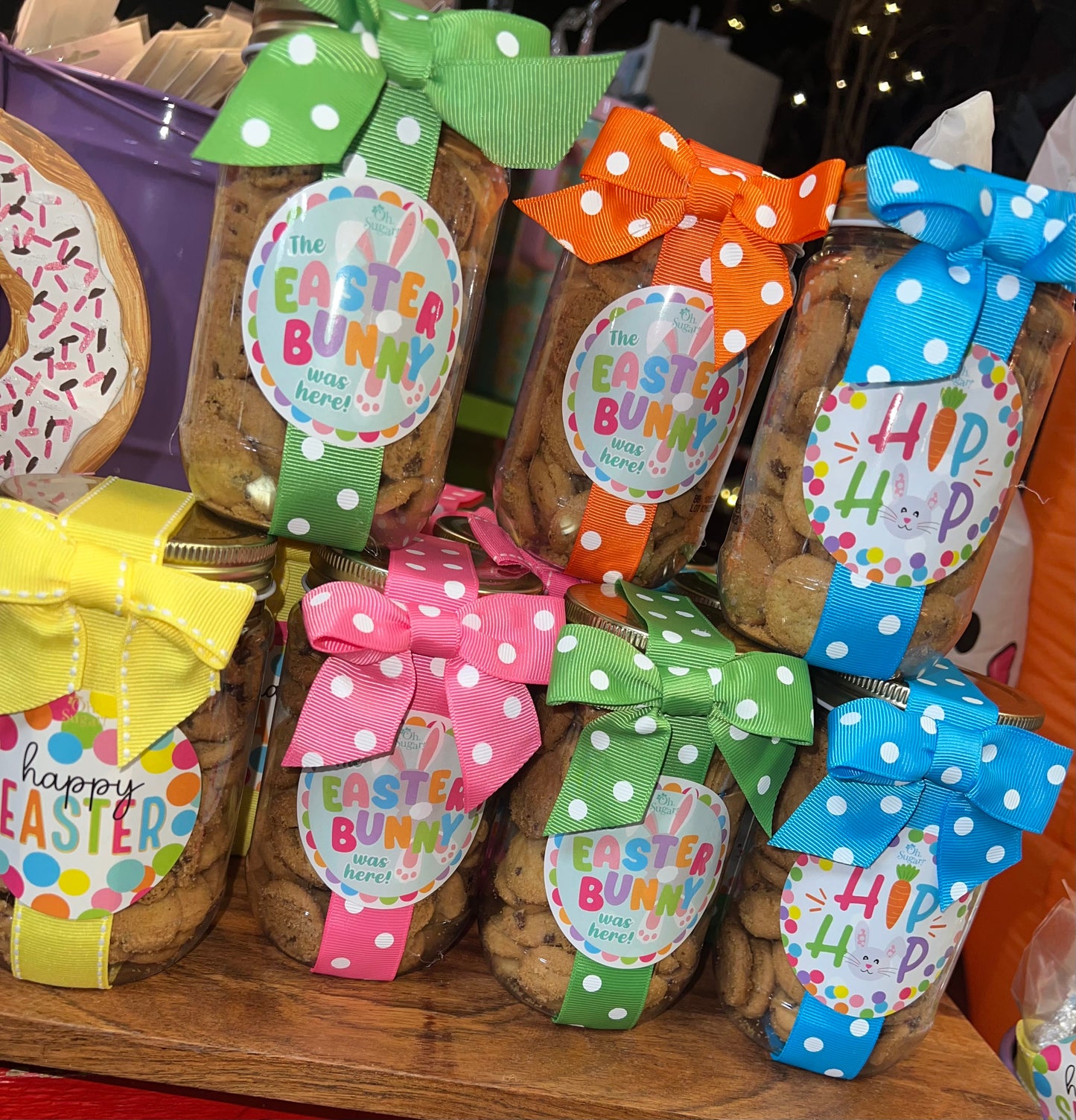 Oh Sugar Pint Easter Jar