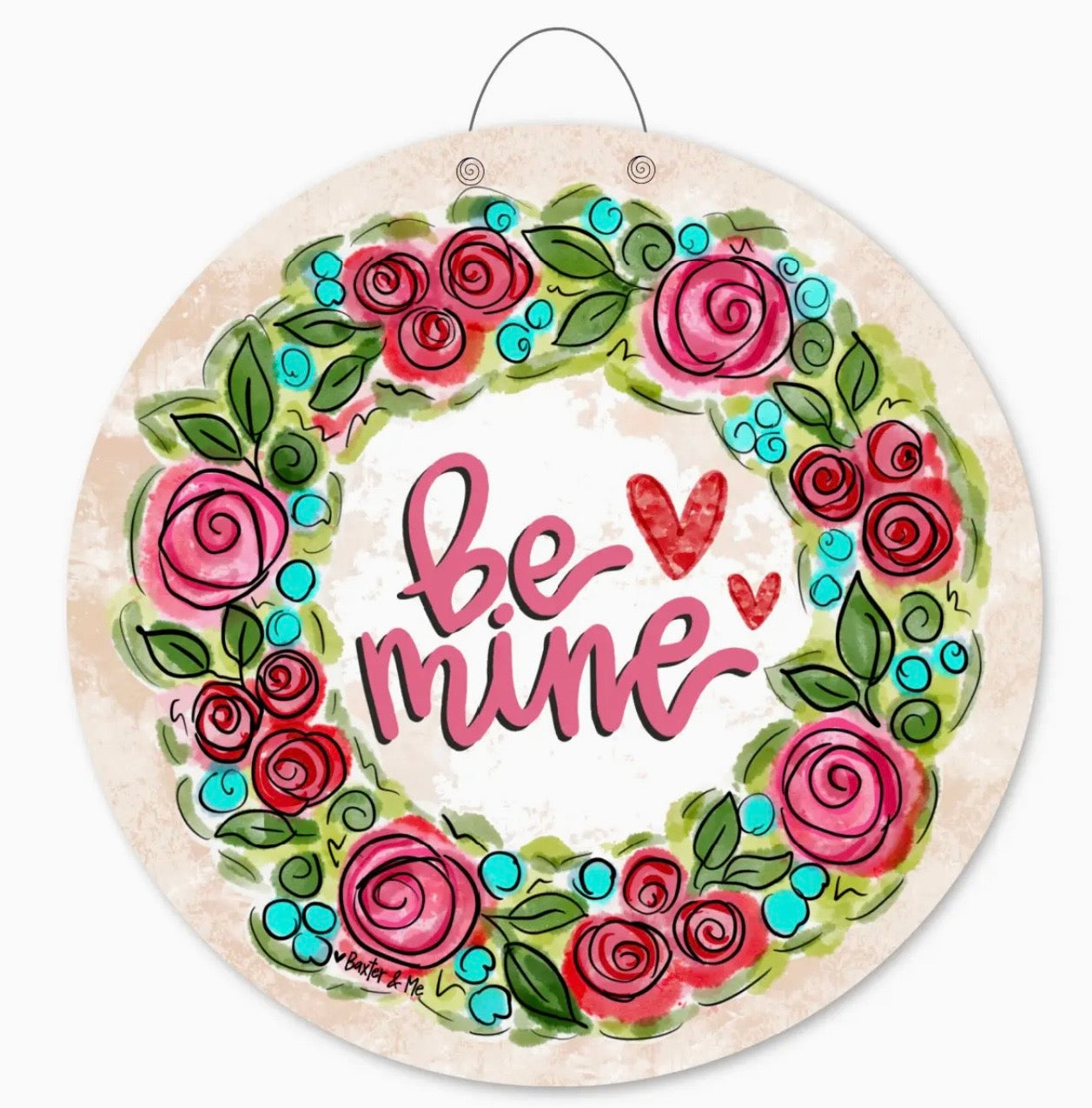 Be Mine Door Hanger