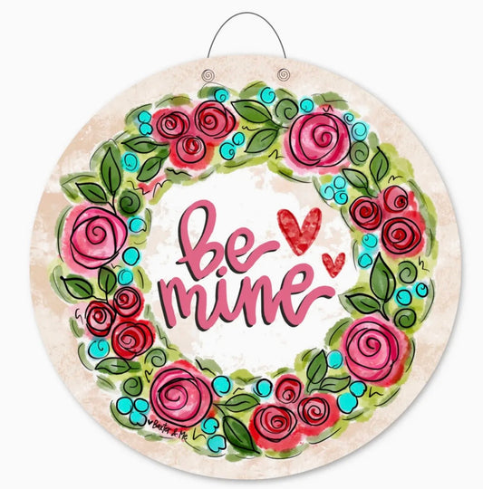 Be Mine Door Hanger