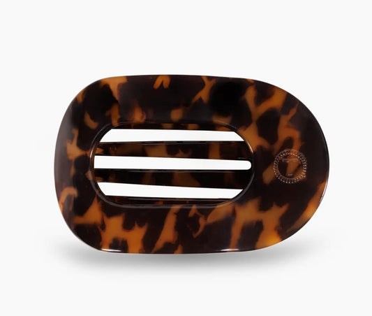 Teleties Tortoise Flat Clip- Medium