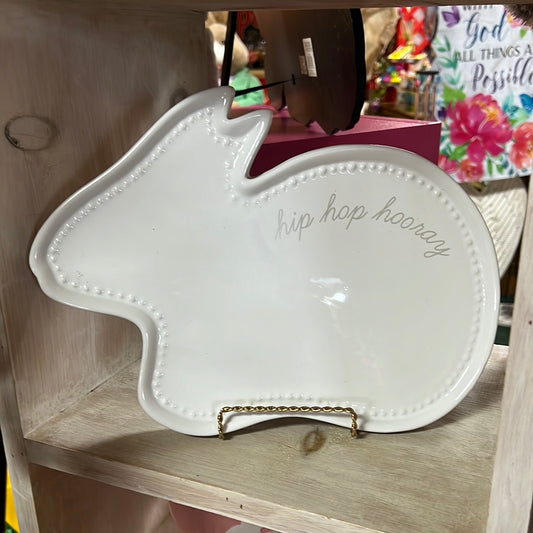 B&B White Hip Hop Hooray Bunny