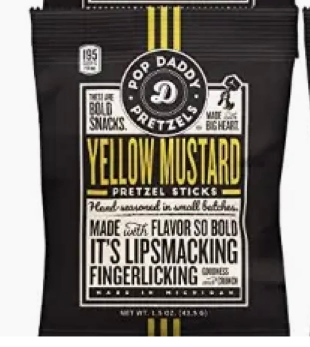 Pop Daddy- Yellow Mustard 1.5 oz