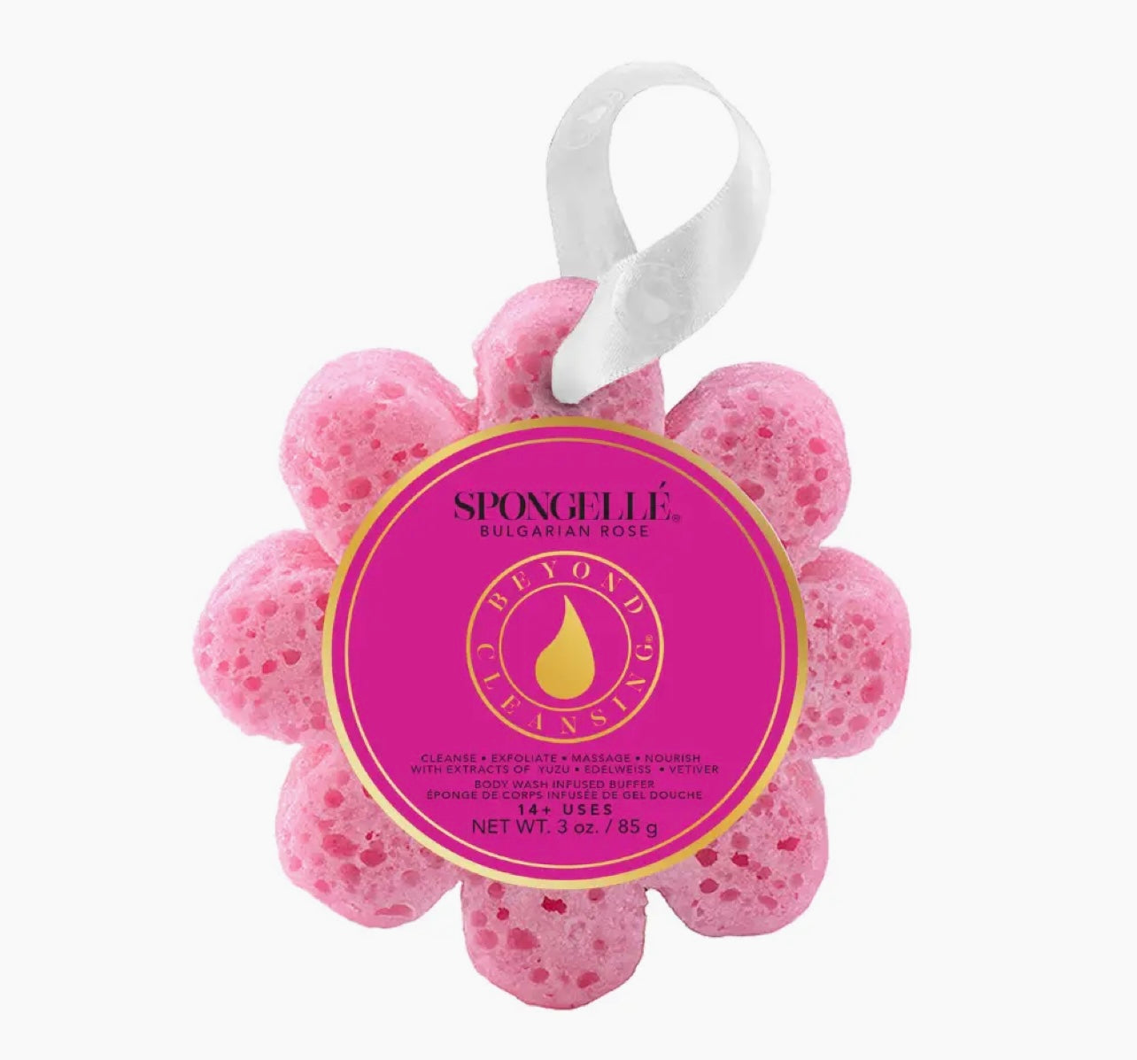 Bulgarian Rose Wild Flower |Soap Sponge| Soap Buffer