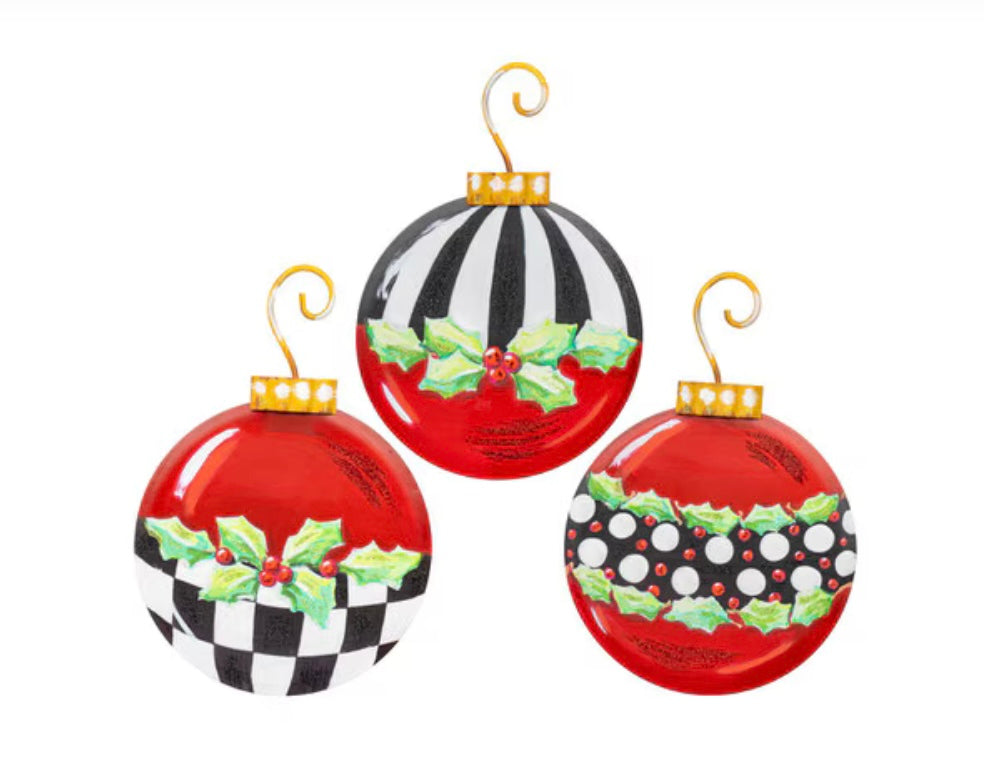 Round Top Elegant Ornaments