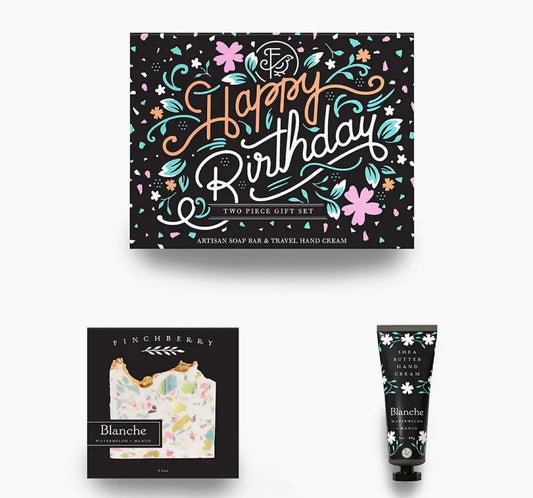 Finch Berry Happy Birthday 2 Pc Bath & Body Gift Set